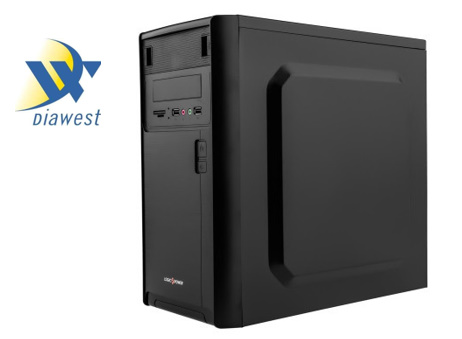 Системний блок (з операційною системою) DiaWest DW59086161.01 (i3 12100/ S1700/ RAM 8 GB/ SSD 240 GB/ Gigabit LAN/ 400 W/ ОС Windows Pro 11)